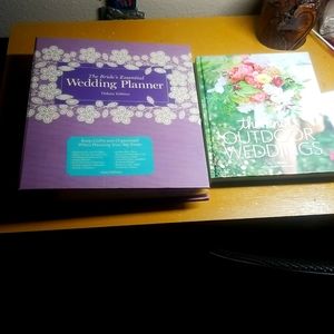 Wedding planner + the knot outdoor weddings book